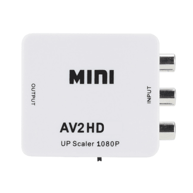 ADAPTADOR RCA VA A HDMI CONVERTIDOR DE VIDEO FULL HD 720 1080P AV2HDMI - 1