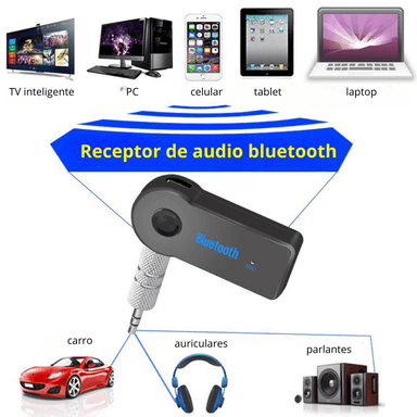 ADAPTADOR RECEPTOR BLUETOOTH DE AUDIO AUX 35MM HANDS FREE SEISA BT350 - 3