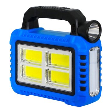 LÁMPARA SOLAR PORTÁTIL MULTIFUNCIONAL RECARGABLE USB SEISA HB-8678-4