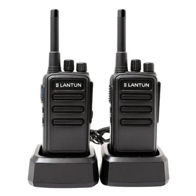 WALKIE TALKIE LANTUN LARGO ALCANCE 15KM CON VOX RADIO FM Y SCRAMBLER