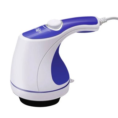 MASAJEADOR PORTÁTIL DE ALTA VELOCIDAD CON 4 ACCESORIOS Y EJE 360°