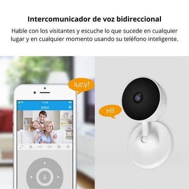 CÁMARA PARA BEBÉ WIFI FULL HD CON VISIÓN NOCTURNA AUDIO BIDIRECCIONAL Y SENSOR DE TEMPERATURA - 6