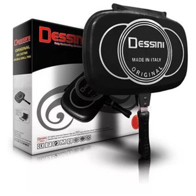 DESSINI SARTEN GRILL DUAL ITALIANA ANTIADHERENTE