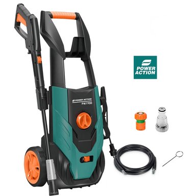 HIDROLAVADORA DE ALTA PRESION POWER ACTION 1900W - BAR 120