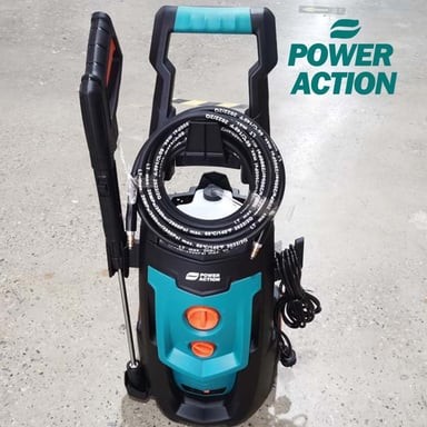 HIDROLAVADORA CAR WASH POWER ACTION 2300 W BAR 160 MANGUERA 10 MTS - 2