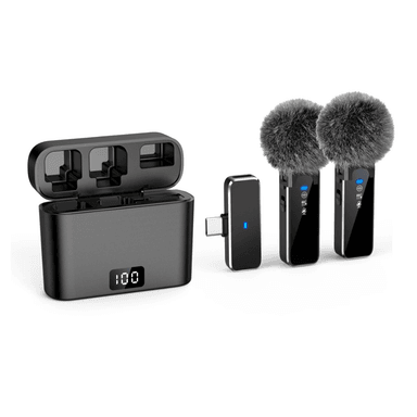 MICRÓFONO KREED K70 INALÁMBRICO SOLAPERO PROFESIONAL DUAL
