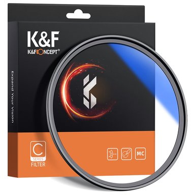 FILTRO K&F CONCEPT ULTRAVIOLETA UV 55MM - 1