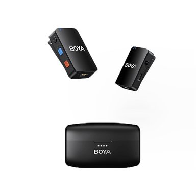 MICRÓFONO BOYA BOYAMIC GRABADORA MIC WIRELESS 2 PERSONAS ALL IN ONE - 5