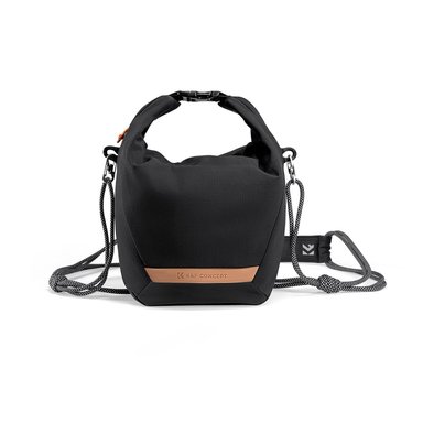 BOLSO MORRAL NEGRO PARA CÁMARA - KYF CONCEPT