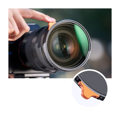 FILTRO 2 EN 1 - 77MM - BLACK MIST 1/4 + ND2-ND32 NANO X – KYF CONCEPT - 5