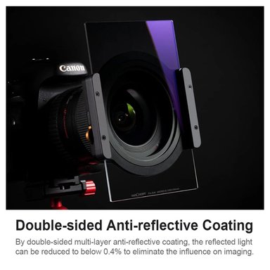 FILTRO GND8 DENSIDAD NEUTRA GRADUADA SUAVE 100X150MM KYF CONCEPT - 2