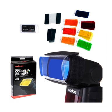 FILTROS DE COLORES GODOX CF-07 PARA SPEEDLITE - 2
