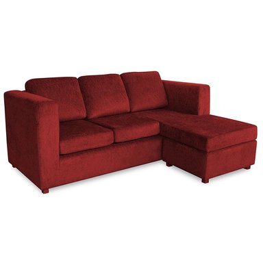 SECCIONAL CASABELLA ORLANDO ROJO