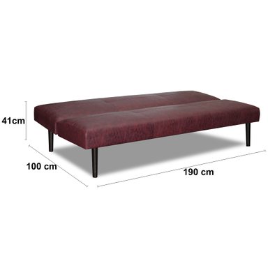 FUTON AMALIA LACOSTE VINO - 4