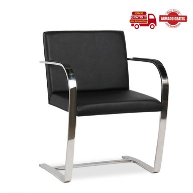 SILLA CASABELLA HELIUM ALUMINIO NEGRO