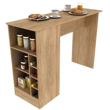 MESA DESAYUNADOR COCINA CASABELLA ALICIA ROBLE - 2