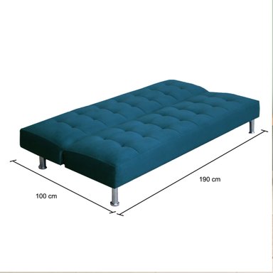 CASABELLA SOFA CAMA LORENZ 3 CUERPOS JADE - 2