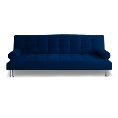 CASABELLA SOFA CAMA LORENZ 3 CUERPOS AZUL