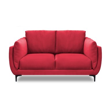 SOFA CASABELLA MAELIS 2 CUERPOS ROJO