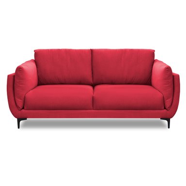 SOFA CASABELLA MAELIS 3 CUERPOS ROJO