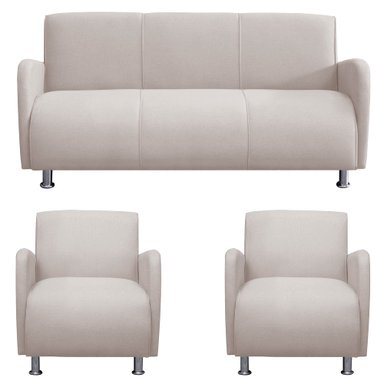 JUEGO DE SALA CASABELLA NAOMI 3-1-1 BEIGE