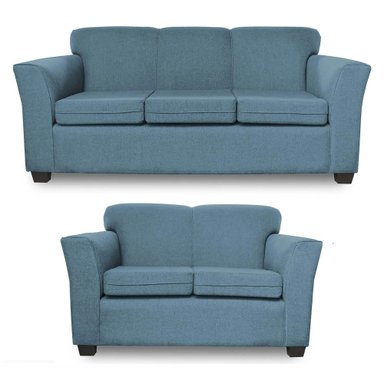 JUEGO DE SALA CASABELLA ADELAINE 32 AZUL