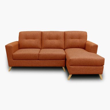 SECCIONAL CASABELLA KATIE NARANJA DERECHO