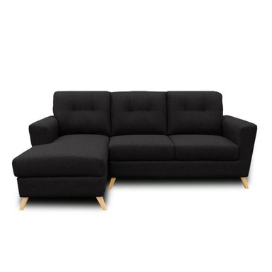 SECCIONAL CASABELLA KATIE NEGRO IZQUIERDO