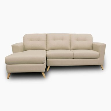 SECCIONAL CASABELLA KATIE CREMA IZQUIERDO