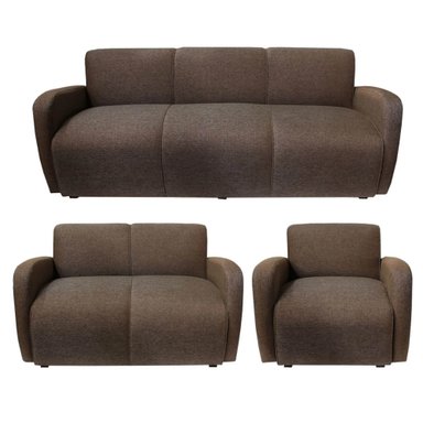 JUEGO DE SALA CASABELLA NAPOLI 321 MARRON