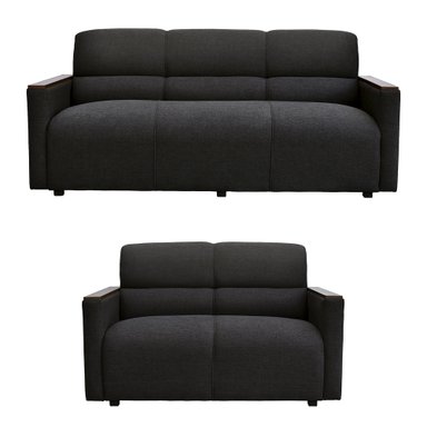 JUEGO DE SALA CASABELLA CUBA 32 NEGRO