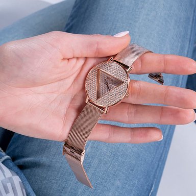 RELOJ GUESS MUJER ANÁLOGO GW0477L3 - 4