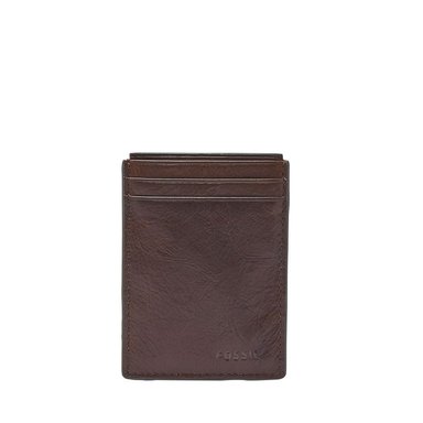 BILLETERA FOSSIL ML3691200 CUERO MARRÓN