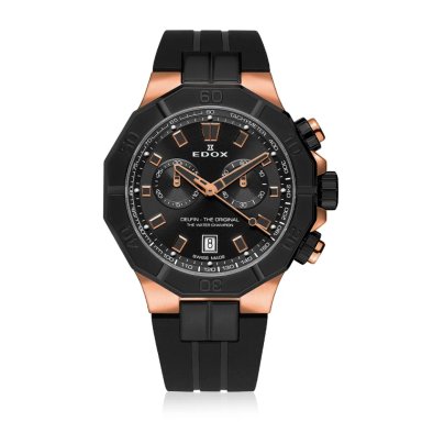 RELOJ EDOX PARA HOMBRE 10113 37RNCA NIR