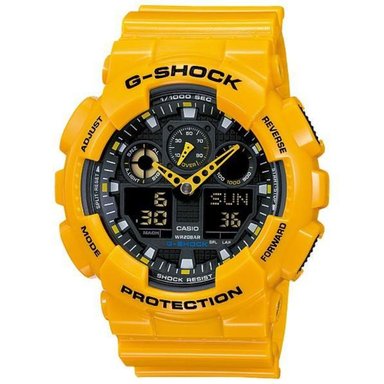 RELOJ G-SHOCK PARA HOMBRE GA-100A-9A