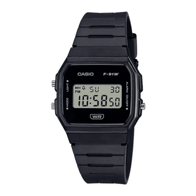 RELOJ CASIO UNISEX F-91WB-1A