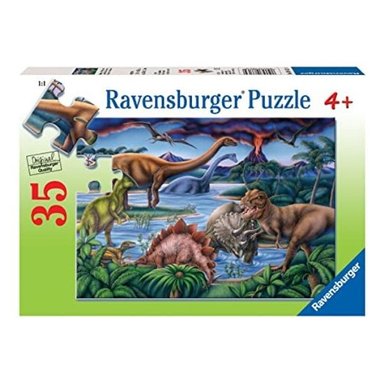 RAVENSBURGER ROMPECABEZAS 35 PZ DINOSAURIOS - 1
