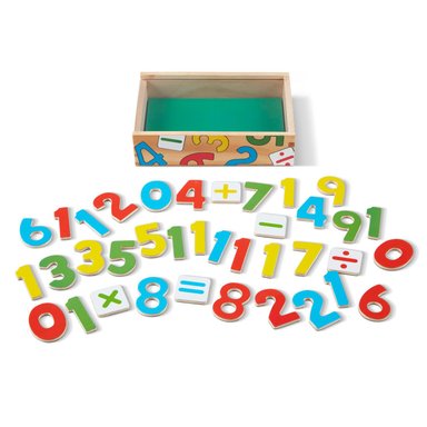 JUEGO MESA MELISSA & DOUG IMANES MADERA DE NÚMEROS - 2