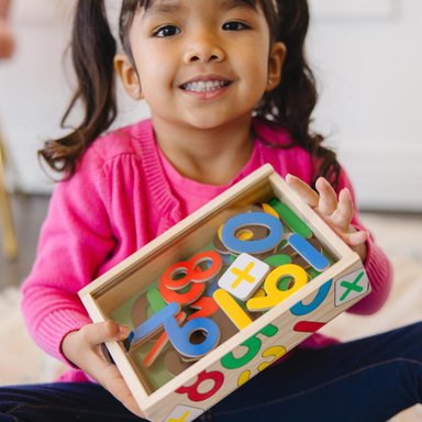JUEGO MESA MELISSA & DOUG IMANES MADERA DE NÚMEROS - 3