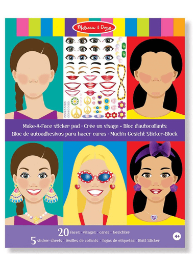 MELISSA AND DOUG PAD STICKER HAZ LAS CARAS