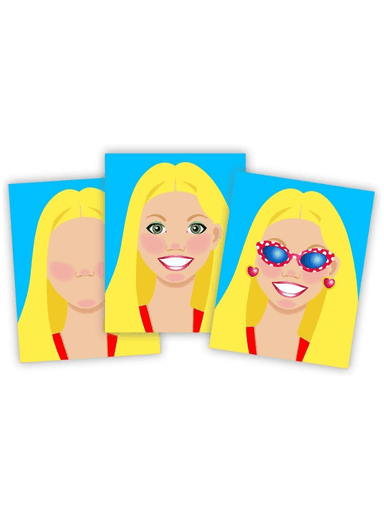 MELISSA AND DOUG PAD STICKER HAZ LAS CARAS - 2