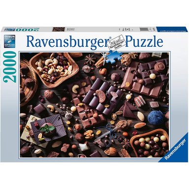 ROMPECABEZAS RAVENSBURGER 2000 PZ PARAÍSO DE CHOCOLATES - 1