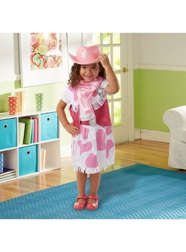 DISFRAZ VAQUERA CON ACCESORIOS TALLA ESTÁNDAR (3-6 AÑOS) - 3