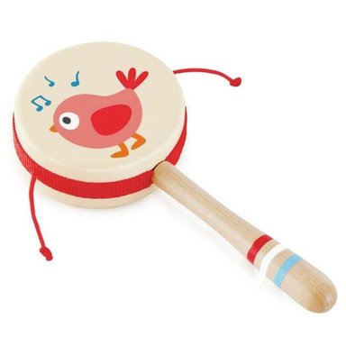 TAMBORCILLO DE MADERA MODELO AVE