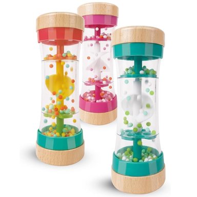 PALO DE LLUVIA DE MADERA PLAY ESSENTIALS - COLOR ALEATORIO