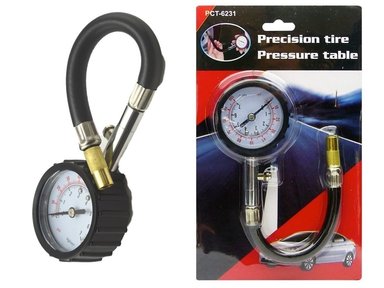 MEDIDOR AIRE BORME MANÓMETRO 100 PSI LLANTAS NEUMÁTICO MI212