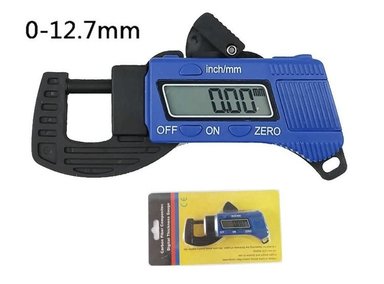 MICROMETRO BORME MI255 DIGITAL CALIBRADOR PANTALLA LCD ESPESOR 0 12.7M