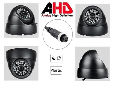 CÁMARA AHD INTERIOR 1080P - DOMO METÁLICO NTSC