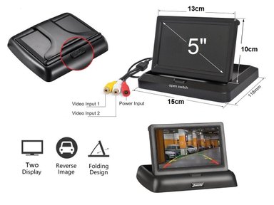 PANTALLA AUTO 5' PLEGABLE