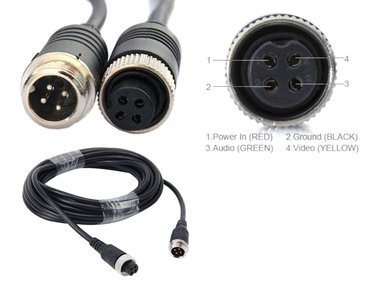 CABLE AVIATOR M12 4 PINES 5M